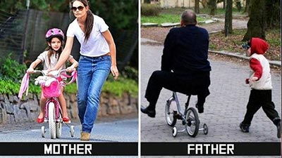 Mengajari Sepeda